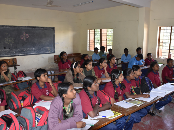 Free Student Kits – Srirampuram Govt School